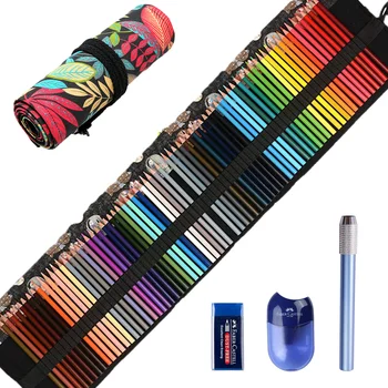 Цветни моливи Oramile, комплект цветни моливи премиум-клас и за хората на изкуството, платно за ръчна работа, молив