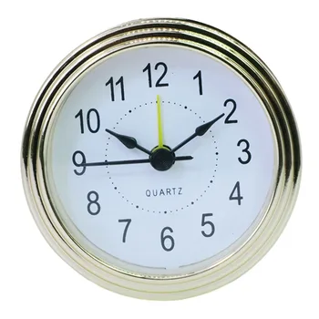 Часовник Quartz части За часа 80 *36 мм Аксесоар Арабска Цифра САМ Лесна Инсталация на Злато/ Сребро, Пластмаса + PVC + Стъкло
