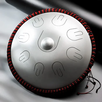 Нов дизайн, 14-инчов ръчен барабан ре минор ръчни ударни инструменти Hangdrum