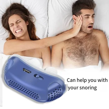 Електрически коректор от хъркане, устройство за спане в домашни условия, улучшающее запушване на носа.