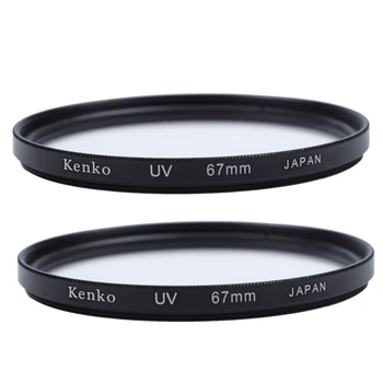 2X67 мм тънък цифров UV филтър с многослойно покритие за камерата