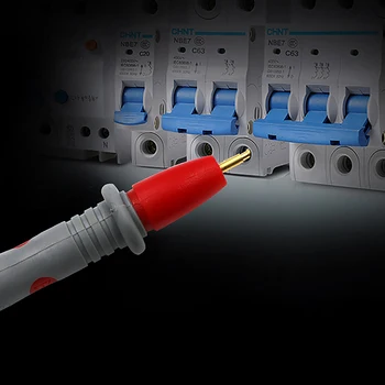 1 Бр Тестови кабели със силиконова изолация Аксесоари електрическо оборудване Златен Полето кабел Защитни капаци за мултицет