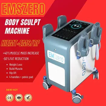 EMSzero RF Hi-EMT Електромагнитна машина за отслабване на организма Ems НЕО за стимулация на мускулите, за премахване на мазнини, Скулптура на тялото