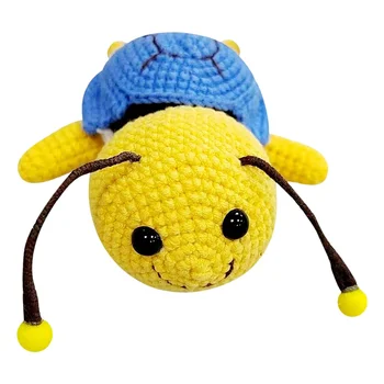 Комплект за плетене на една кука за начинаещи - Turtle Bee самоделни плетене Комплект 