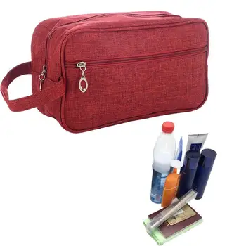 Мъжка чанта за тоалетни принадлежности, Водоустойчива Чанта за тоалетни принадлежности, Лека Пътна Чанта-Органайзер за тоалетни принадлежности, Чанта-органайзер за козметика
