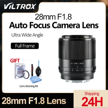 Viltrox 28 мм F1.8 Обектива на камерата FE/Z Определяне на Полнокадровый Широкоъгълен Обектив С Фиксиран Фокус За Z Z6 Z7 Z50 Z30 A7 A7S A7R A7C A7SII Планина