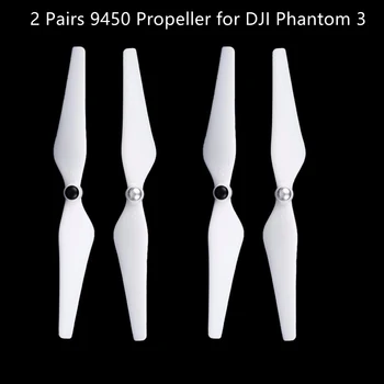 2 Чифта Быстроразъемных Витлото 9450 за DJI Phantom 3 Phantom 2 3A 3P 3S Помещение Дрона Нож Самоблокирующиеся Детайли