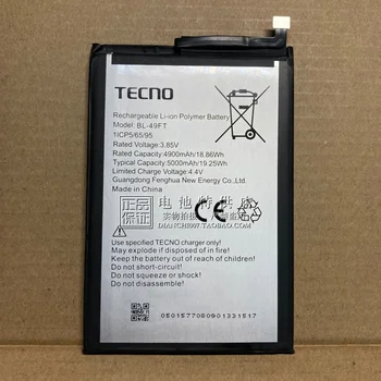 За батерията на телефона TECNO POP 4 BL-49FT panel 3,85 5000 ма 19,25 Wh