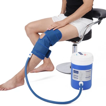 Cryocuff Охладител за коляното, апарат за студена терапия, апарати за лед, апарат за криотерапия, Маншет за криотерапия Съчетава компресия