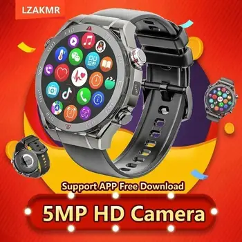 Умни Часовници За Мъже Global Покана 4G Smartwatch HD Изтегли приложение за Фитнес Следи С акумулаторна Батерия 800 mah Мъжки Умен Часовник