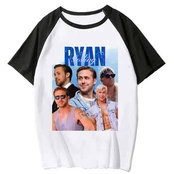 Женска тениска Ryan Gosling, лятна тениска Y2K, дамски дрехи harajuku