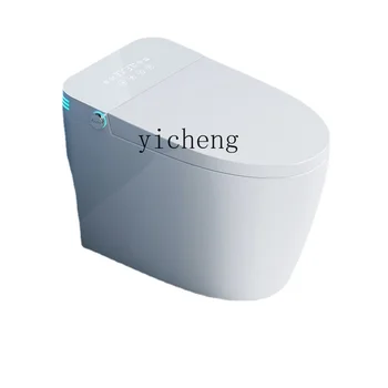 XL Умен тоалетна чиния с резервоар за вода автоматично сгъваеми Вграден сифон за вграждане за тоалетна
