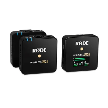 RODE Wireless Go2 II Супер-Мини безжична Петличный Микрофон Комплект За Видеоблоггера Фото-Видео, аудио касета Интервюта На Живо с Микрофон