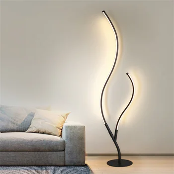 Модерна индивидуалност Творчески лампиона в проста форма, във формата на клони, декорация на всекидневна, спалня, кабинет, под лампа в стил Ins, лампи