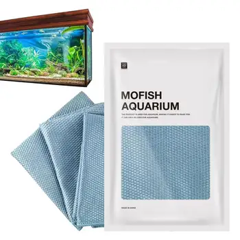 Бързосъхнеща кърпа за почистване на аквариум, кърпа за инструменти от сверхволокна, силно впитывающее стъкло кърпа за почистване