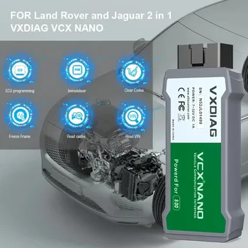 VXDIAG VCX NANO NX700 pro За JLR SDD V160.01 ECU Програмиране Кодиране на Цялата Система OBD2 Скенер Диагностични Инструменти За Land Rover