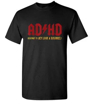 мъжки t-shirt ADHD Highway To Hey Look A Катерица Мъжка тениска woman tee