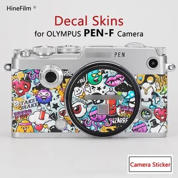 Стикер Olympus PENF Camera Премиум-клас за Olympus PEN F Camera Decal Protector, стикер на капака, Защитен филм