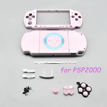 Пълен корпус за PSP2000, PSP 2000, пълно тяло, висококачествена гама цветове на корпуса, смяна на бутоните, комплектен корпус.
