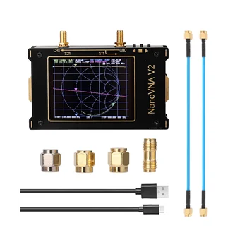 3.2-Инчов Экранный 3G Вектор Мрежов Анализатор S-A-A-2 NanoVNA V2 Антена Анализатор на къси вълни за измерване на HF VHF UHF Дуплексерный Филтър