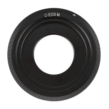 Черно В-образно кинообъектив за Canon EOS M M2 M3 Преходни пръстен за обектива на камерата за ВИДЕОНАБЛЮДЕНИЕ C-EOS M