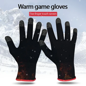 Зимните водоустойчив мъжки ръкавици, ветроупорен спортни ръкавици за риболов, управление на мотоциклета със сензорен екран, ски нескользящие топли велосипедни ръкавици