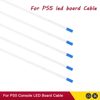 НОВИ 5 бр. за PS5, led такса, лентов кабел с 6-пинови гъвкав кабел, дубликат част за игрови аксесоари за конзоли Playstation 5