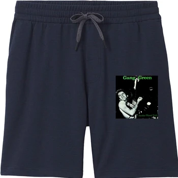 GANG GREEN Мъжки къси панталони Another Wasted Night Band Хардкор Пънк (черен) лято