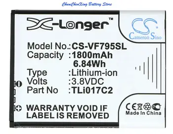 Батерия Cameron Sino 1800mAh TLi017C2 за Vodafone Smart Speed 6, VF-795, VF795