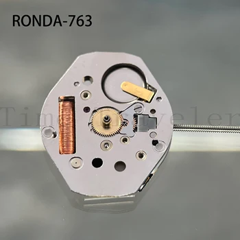 Тръба RONDA 763 High H1-H5 Механизъм RONDA 763 H1-H5 Три стрелки кварцов механизъм с дръжка резервни части за ремонт часа