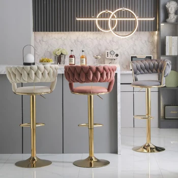 Луксозни и Модерни бар столове, Скандинавски Офис с кухненски стол за Офис дизайн на Домашен уют Sedie Sala Da Pranzo Вътрешните работи