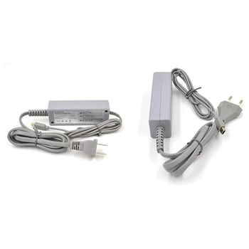 Адаптер За Зарядно Устройство Ac Адаптер За Wii U Gamepad Контролера Джойстик 100-240 В Дома Стенен Източник На Храна За Wiiu Pad