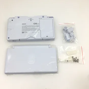 Преносимото бял калъф с пълен корпус + комплект отвертки за Nintendo DS Lite NDSL