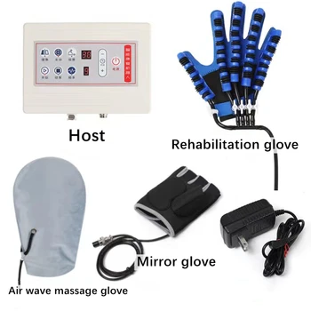 Модернизирани ръкавици робот-реабилитанта При инсульте, гемиплегии, Инфаркт на главния мозък, Симулатор за отпечатъци, възстановяване на пръстите