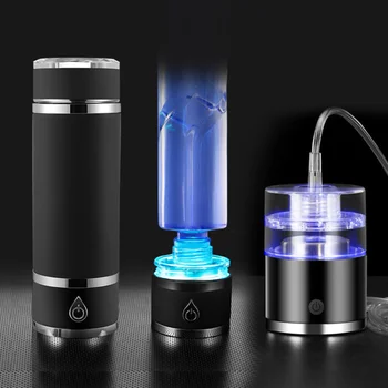 USB акумулаторен инхалатор за бутилки с водород вода от неръждаема стомана