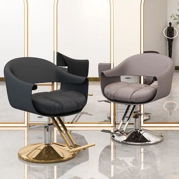 Управляемият стол за шампоан, седло, завъртащо се на стола, завъртащо се на спа стол, Уреди за маникюр, Мобилна мебел за салон за красота WYZ