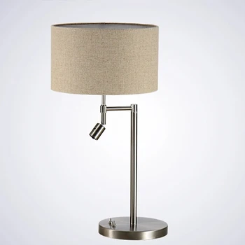 Настолна лампа за прикроватной нощни шкафчета в спалнята, светодиодна настолна лампа, съвременно художествено осветление, тъканно настолна лампа за хотелска стая