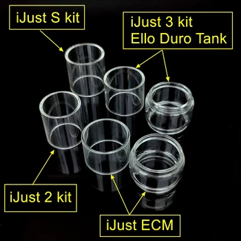 Пряко стъкло Хонг Bubble за Eleaf за Ijust 3 6,5/2 мл / Ello Duro/ Ijust 2/S /Ijust ECM Куполна стъкло