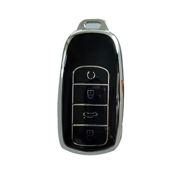 Калъф За Ключове на Автомобила Защитната Обвивка Ключодържател За Chery Tiggo 8 ПЛЮС 8 Pro 7 Pro Arrizo 5 PLUS 2021 Мек Калъф За Ключове на Автомобила от TPU