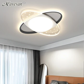Светлината в хола, модерни led полилей, Изчистен тавана лампа, Лампа за кабинета, в спалнята, в ултра-тънък led осветителни тела за вътрешно осветление
