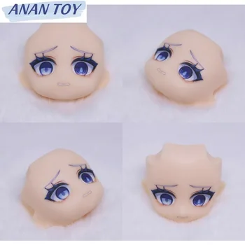 Кукла Furina Ob11 Face Genshin Impact GSC YMY със стикери на водата ръчно изработени, лицеви панели, аксесоари за играчки в аниме игри, cosplay,