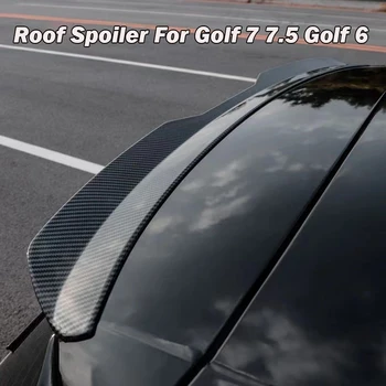Заден Спойлер на покрива, За Volkswagen VW Golf 7 MK7.5 VII GTI R GTD 2014-2019 Golf 6 MK6 GTI R Max 2008 ABS Пластмаса Лъскаво Черен
