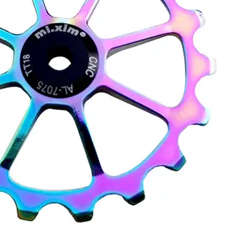 Ролка за обратно ключа на МТВ с керамично подшипником Jockey Wheel Multicolor