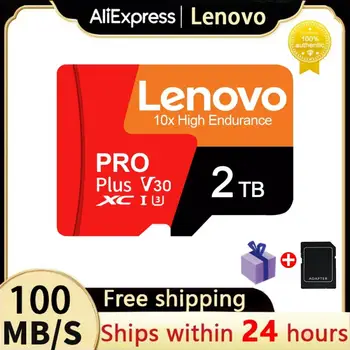 Lenovo 2TB Micro TF /SD-Карта 1TB Class 10 A2 Високоскоростна Карта Памет 512GB Mini SD Карта 256GB TF Flash-Карта За PC, Nintendo Switch