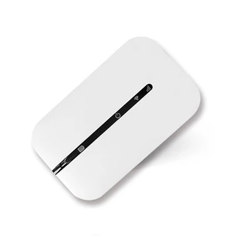 4X 4G рутер, Джобен Mifi на Wifi 150 Mbit/с Wi-Fi Модем Авто Мобилен Wi-Fi Безжична точка за достъп със слот за сим-карта за Преносими Wi-Fi