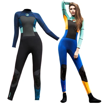 Нов водолазный костюм от 1,5 мм неопрен, женски едно парче слънцезащитен крем, модерен бански костюм за водни спортове, плажен костюм за гмуркане, на костюм за сърф
